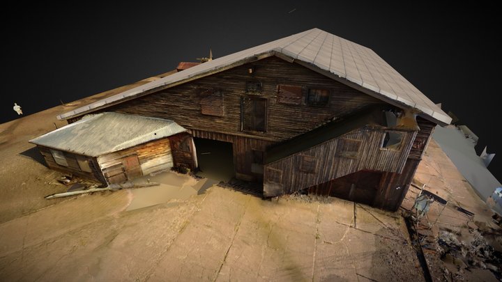 Quincy Smelting Works Warehouse 3D Model