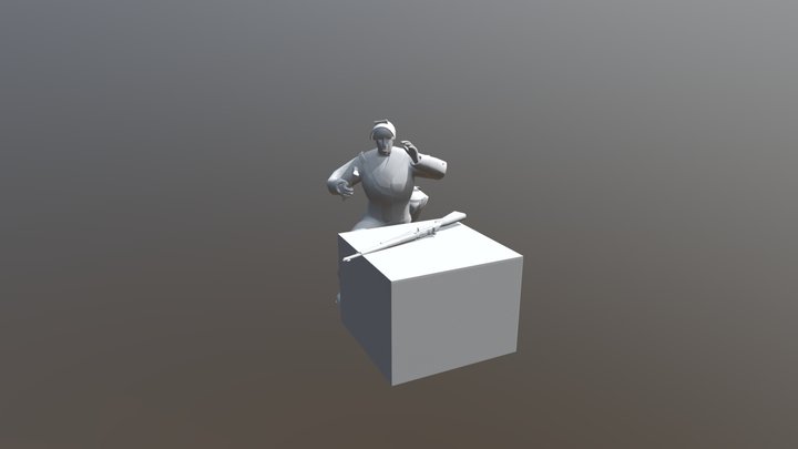 fixing a broken operating rod 3D Model