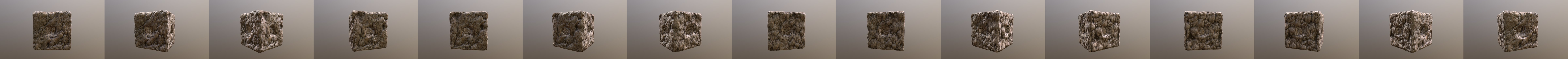 Cubo-pietra1 3D Model