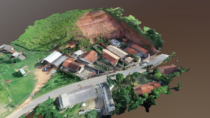Barranco 1 Simplified 3d Mesh 3D Model