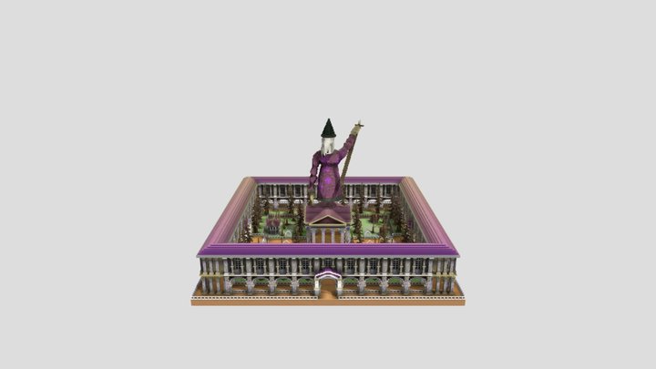 Purple Wizard Spawn - 300x300 3D Model