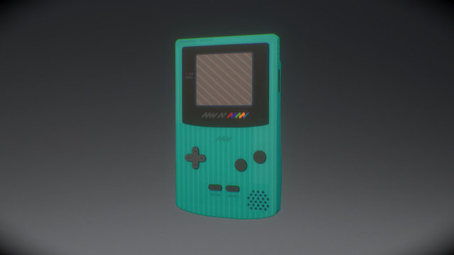 GameBoy Color 3D Model