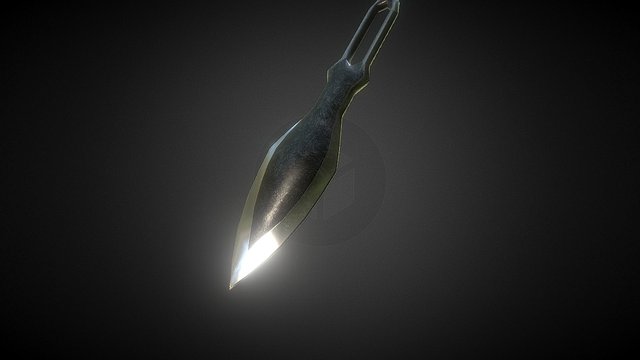 Alessandra's Throwing Dagger – Modello 3D gratuito STL
