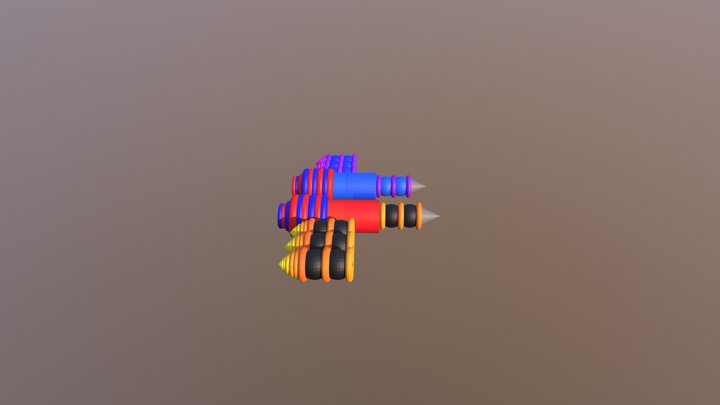 critsho rocket launcher (team fortress 2) 3D Model