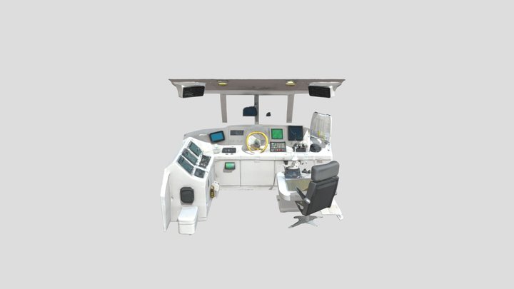 Yatch bridge 3D Model