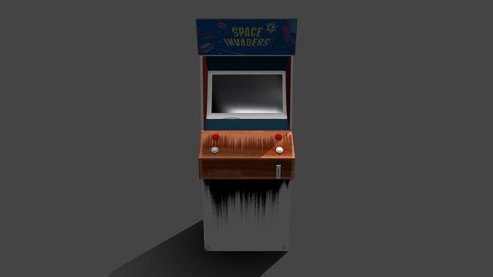 Arcade Machine 3D Model