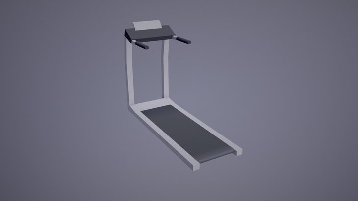 Treadmill - Household Props Challenge - Day 20 – Modello 3D gratuito STL
