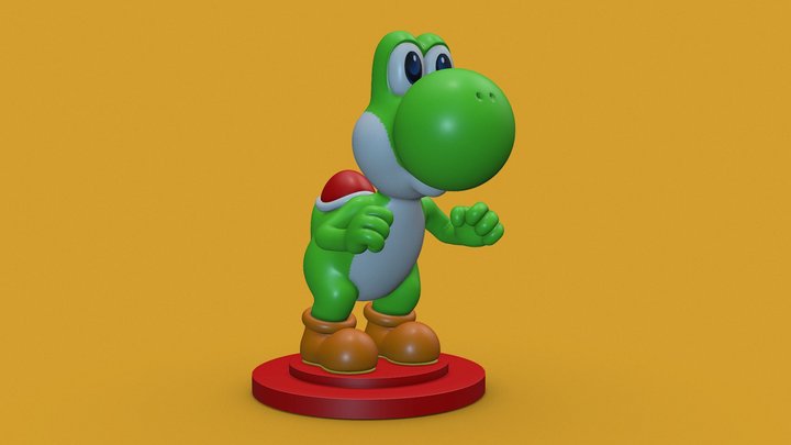 Yoshi 3D Model