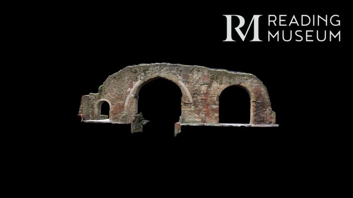 Reading Abbey Mill Arch 3D Model