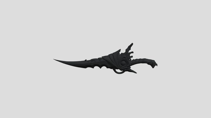 Ethereal Blade 3D Model