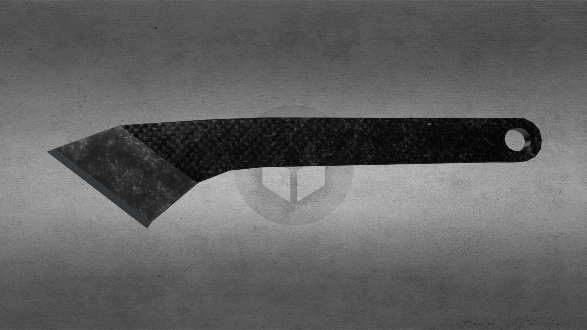 Carbon Fiber Kiridashi Knife