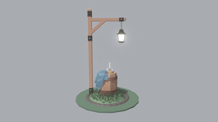 scena 3D Model
