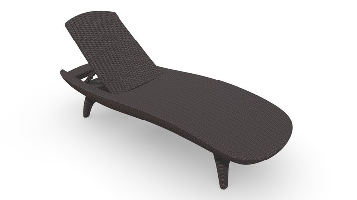 Pacific Sun Lounger 3D Model