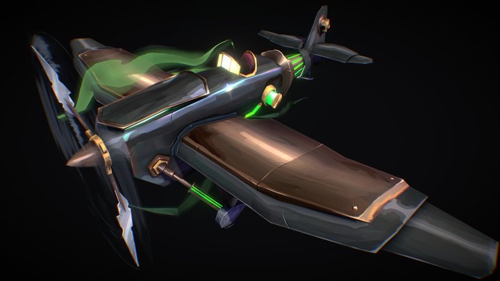 DAE JinxWinx ⎯ Dewoitine D.500 3D Model