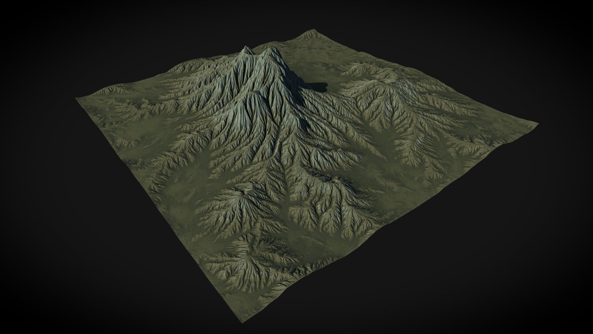 Mountain with thickets - Buy Royalty Free 3D model by lissa79fox ...