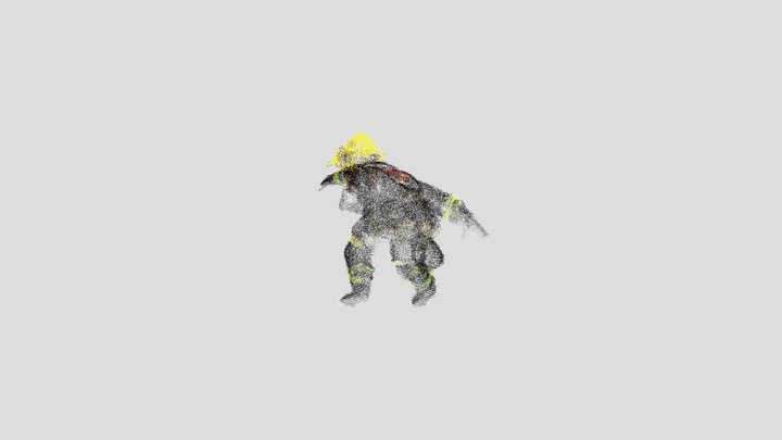 Firefighter 3D Model