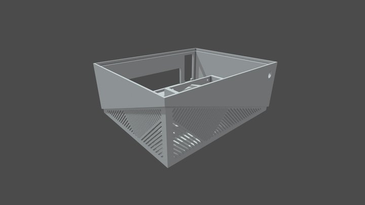 HTPC Case-acylic 3D Model