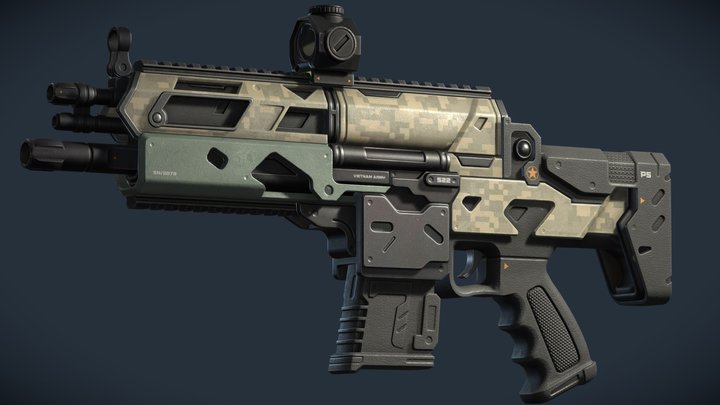 Thunder Fang 3D Model