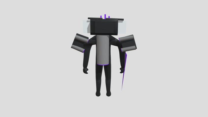 Titan tv man upgrade 3D Model