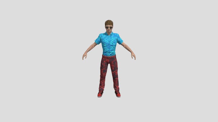 gameready boy 3D Model