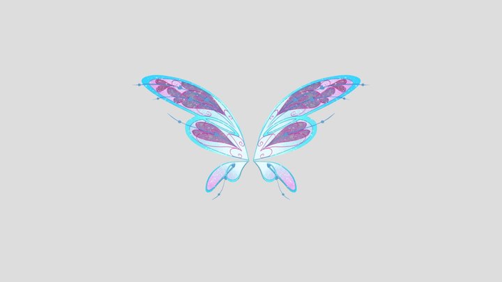 Bloom beliv Winx model me 3D Model