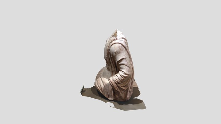 Roman torso at the lebanese museum 3D Model