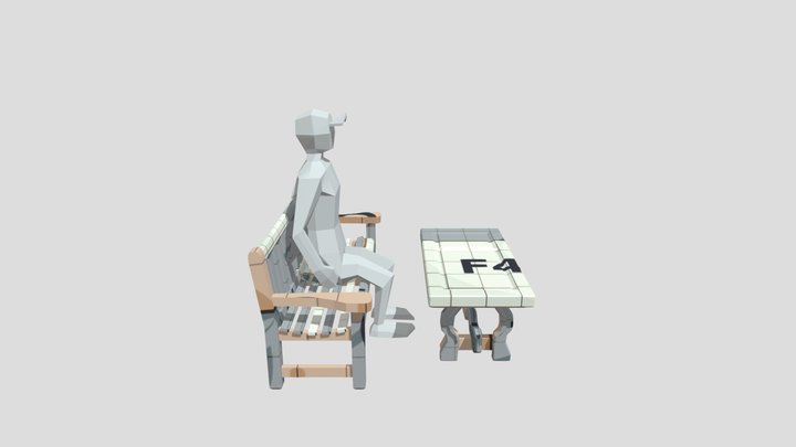 1GD28 Unwrap 2 More Detailed Props 3D Model