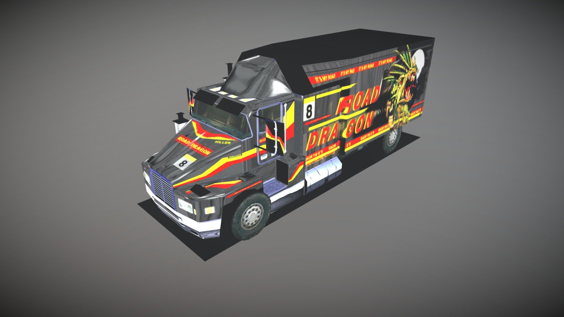 Kenworth - Download Free 3D model by Korolv [cdbc2d2] - Sketchfab