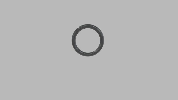 Olympics Logo Loop Animation 3D Model
