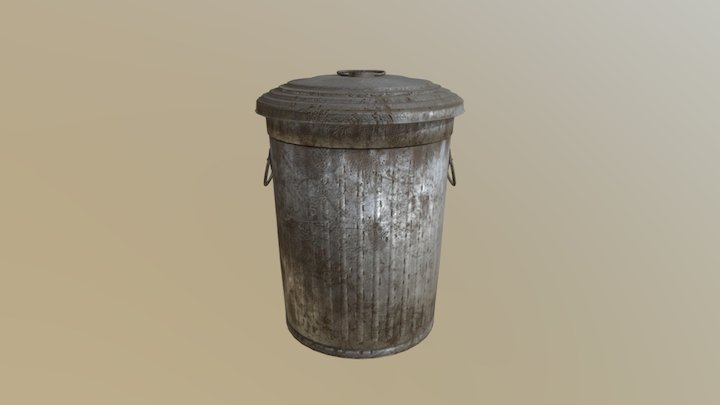 Trashcan 3D Model