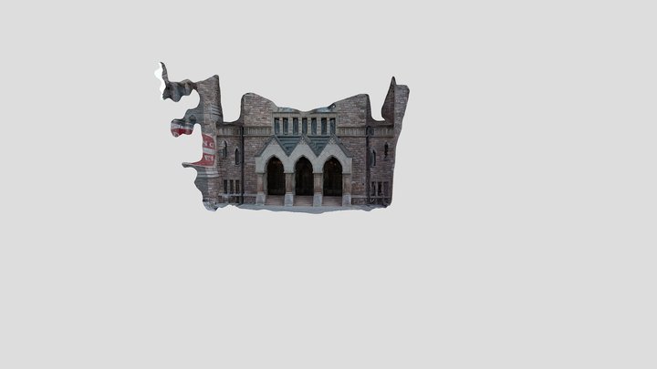 Church Simplified 3d Mesh 3D Model