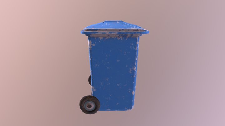 Dustbin 3D Model