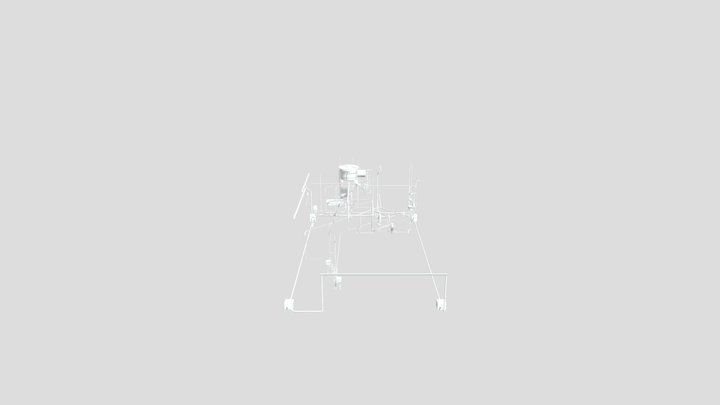 Projeto Hidrossanitário - Residencial Arnamar 3D Model