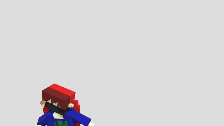 Nesta is... kinda crazy 3D Model