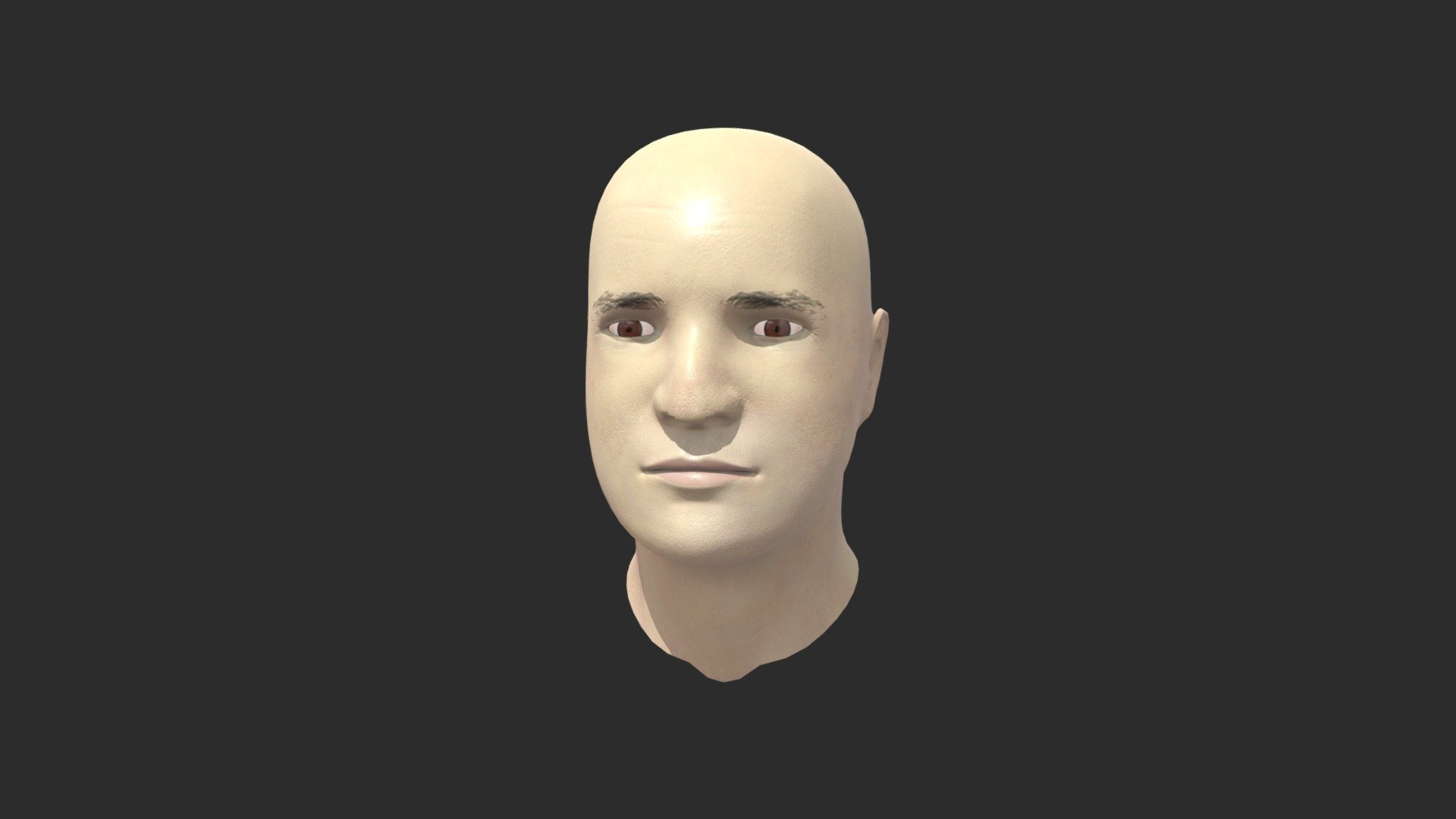 Head - 3D model by markjbutchko [cdbdeee] - Sketchfab