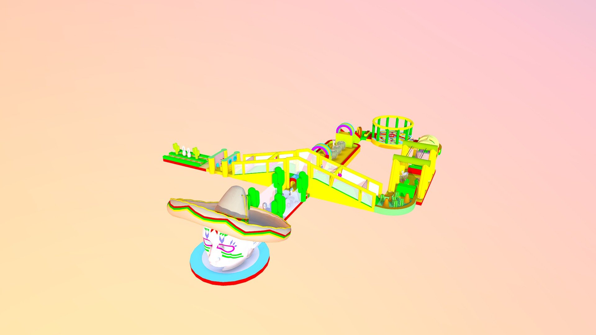 Alpacarun 120m — Sketchfab embed 3D viewer