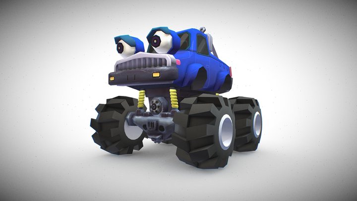 Wild Trax - 4WD 3D Model