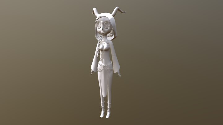 Identity V Priestess 3D Model