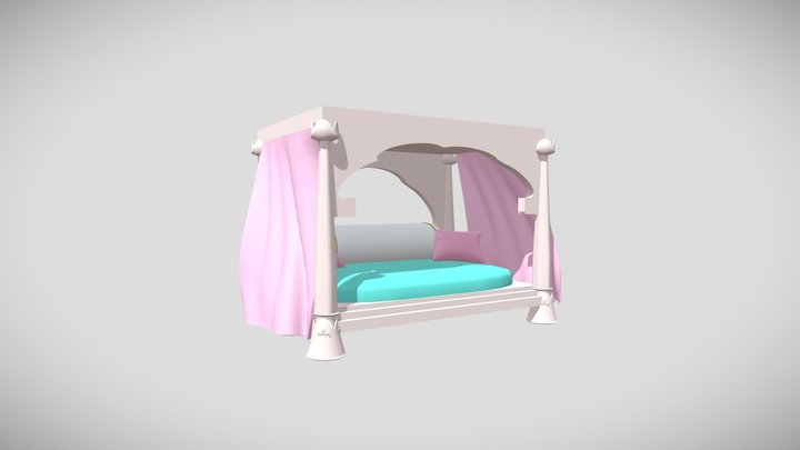 Arabian Takht / Bed 3D Model