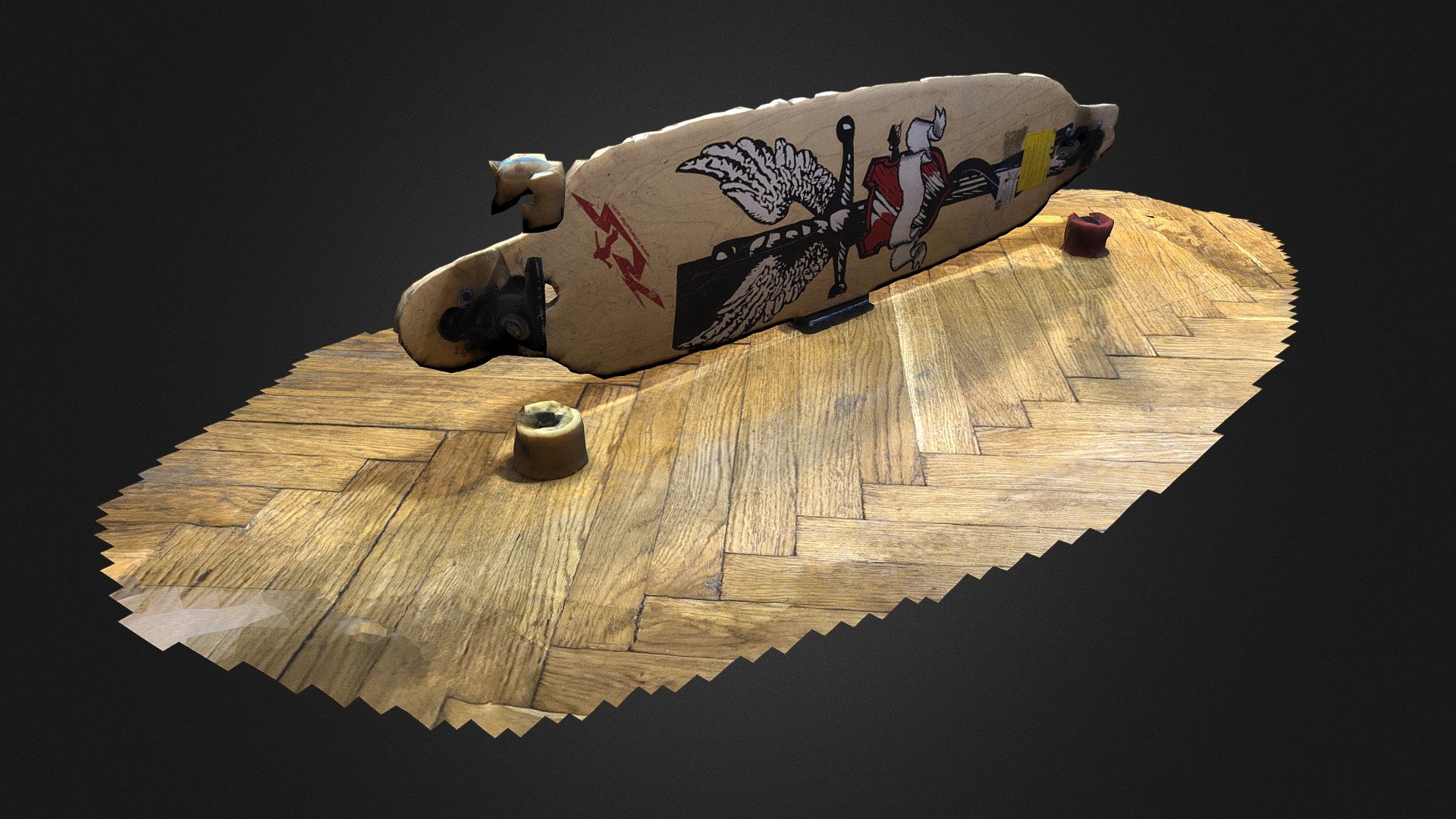 longboard - 3D Scan