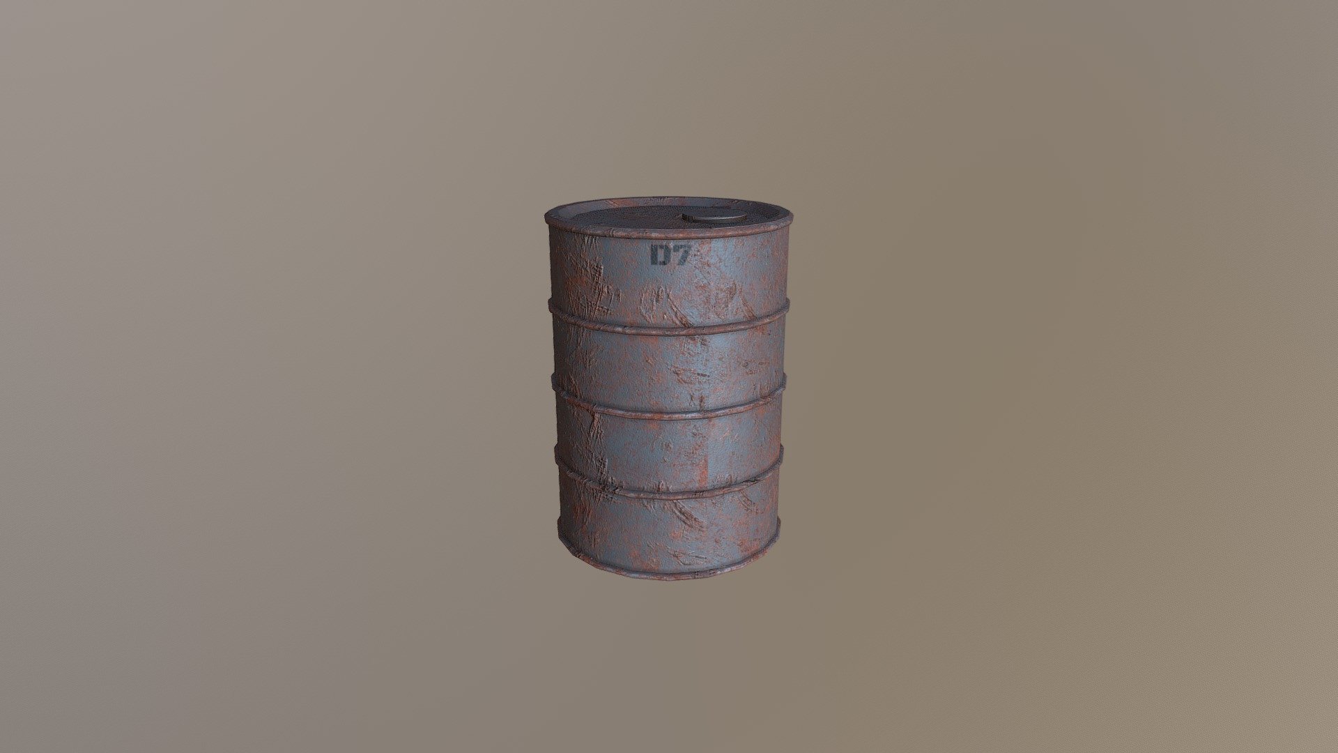 Metal Barrel - Download Free 3D model by Pippa (@Planetrix23) [cdc0723 ...