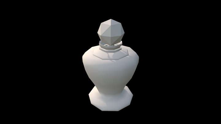 Perfume bottle 3D Model