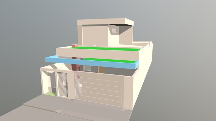 projeto casa terrea 3D Model