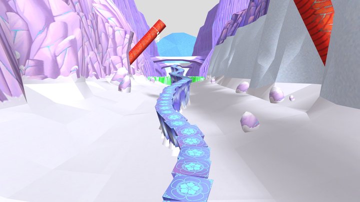 Talesrunner snowgirl-02 3D Model