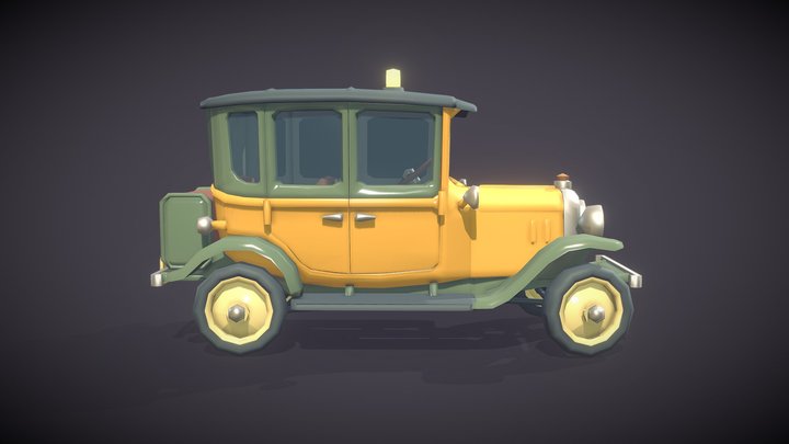 Hot Rod Constructor (WIP) - Taxi – Modello 3D gratuito STL
