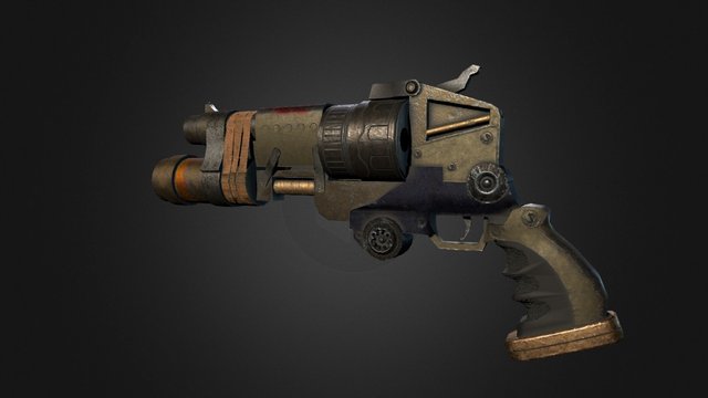 Revolver 3D Model