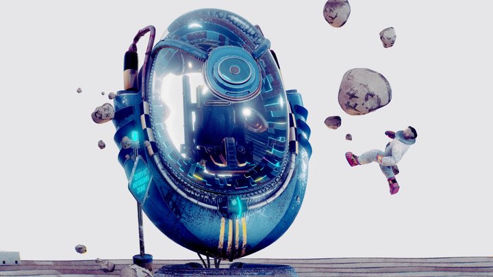 Zero G 3D Model