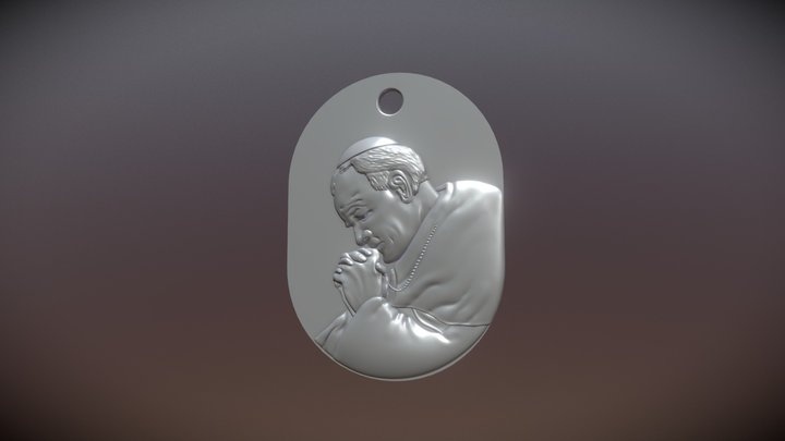 Juan Pablo II 3D Model