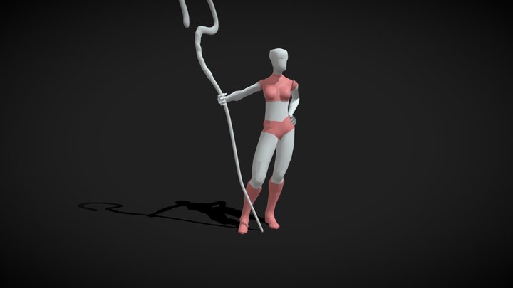 Mage 3D Model