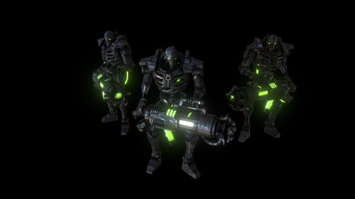 Necron 3D Model
